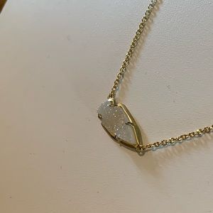 Kendra Scott Kasey Drusy Pendant Necklace
